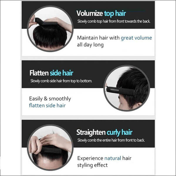 Máy là tóc uốn tóc tạo kiểu tóc MSTYLER  Lược điện chải tóc uốn xoăn  là thẳng dành cho nam giới  Shopee Việt Nam
