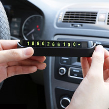 Bảng số điện thoại đặt trên xe ô tô, có thể đóng mở, có dạ quang JK297 P119