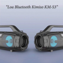 Loa bluetooth xách tay Kimiso KM S3 cao cấp V117