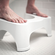 Ghế gác chân ngồi toilet đúng cách chống táo bón N202
