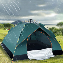 Lều cắm trại tự bung, lều phượt du lịch dã ngoại dành cho 4 người, chống nước, thông gió