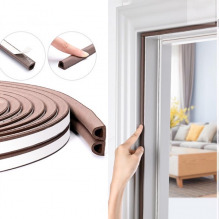 Gioăng cao su chống ồn chống bụi cho cánh cửa đi, giúp ngăn thoát nhiệt điều hòa, giảm tiếng ồn khi đóng cửa